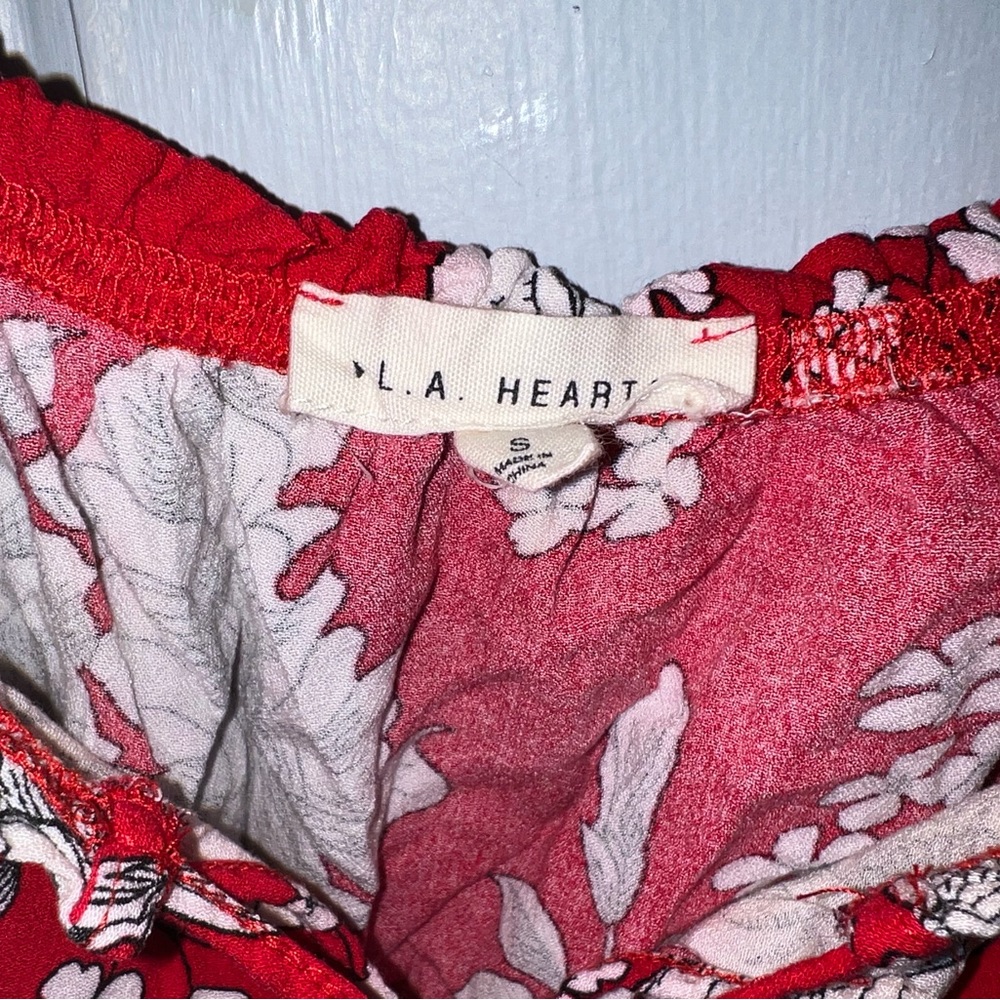 Cropped over the shoulder shirt